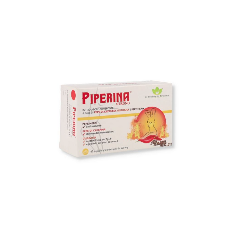 La Sorgente Del Benessere Piperina Strong 60 Capsule