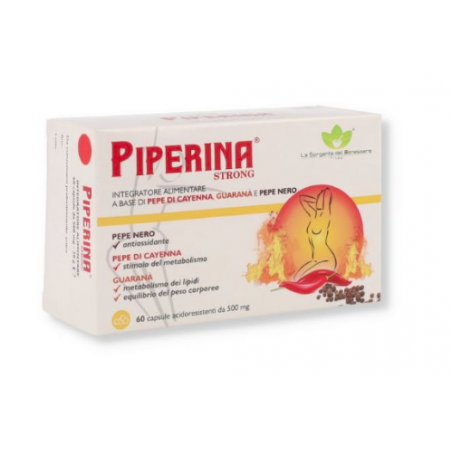 La Sorgente Del Benessere Piperina Strong 60 Capsule