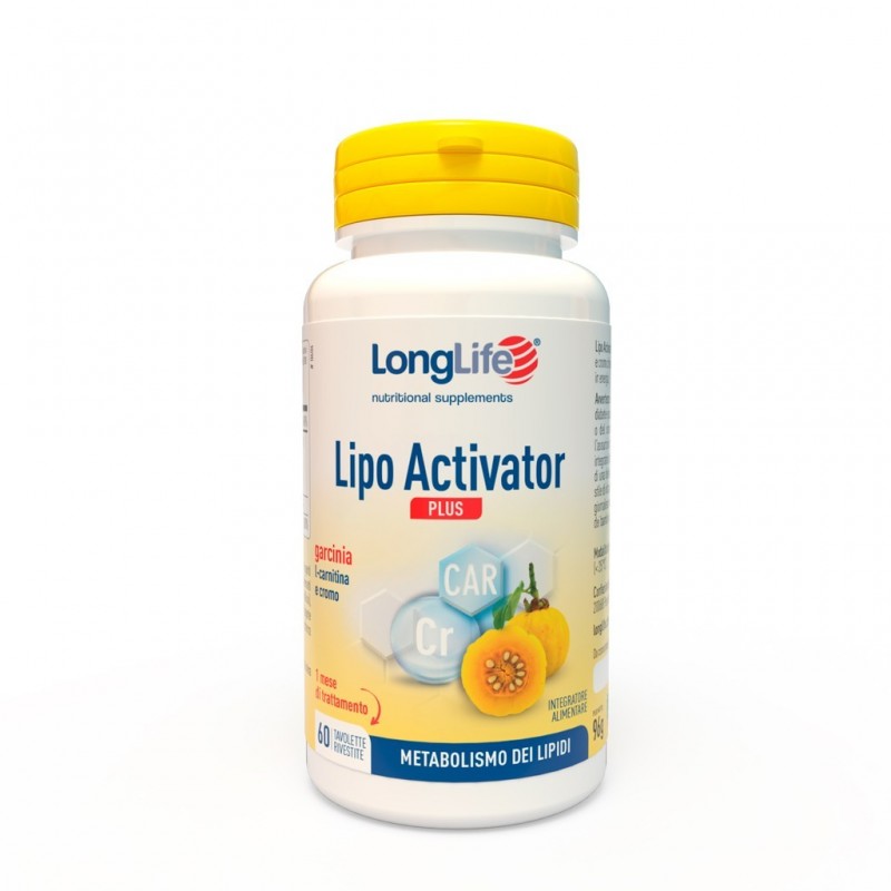 Longlife Lipo Activator Plus 60 Tavolette