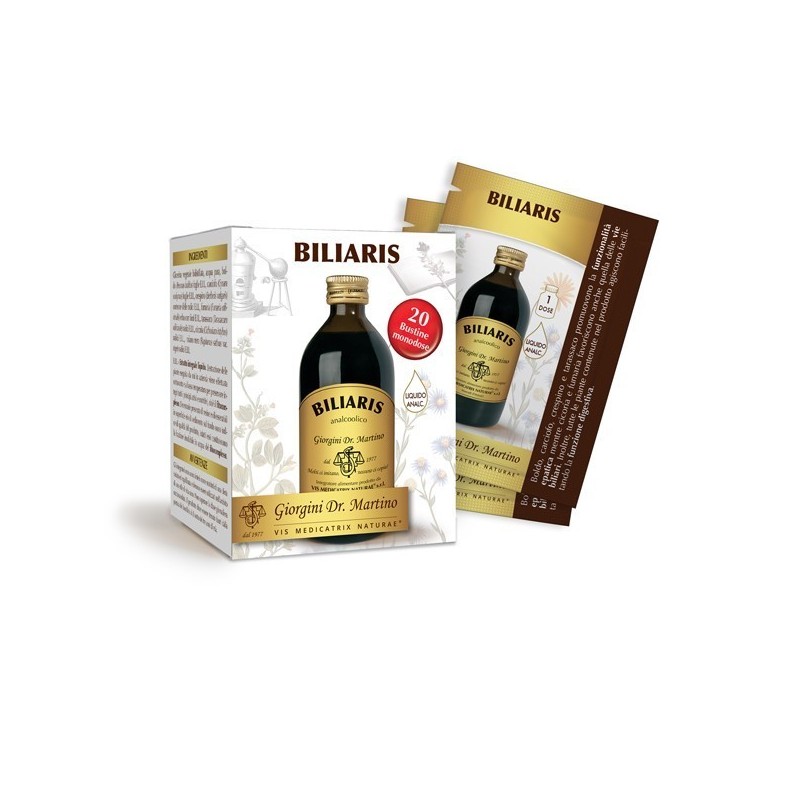 Dr. Giorgini Ser-vis Biliaris Analcoolico 20 Bustine Da 10 Ml