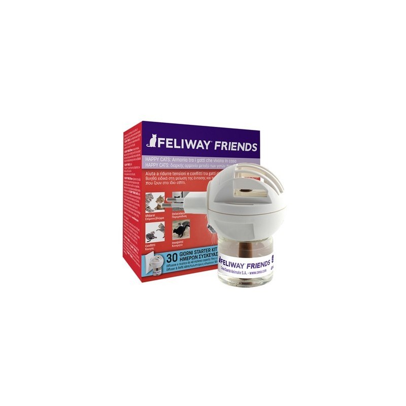 Ceva Salute Animale Feliway Friends Diffusore + Ricarica Da 48 Ml