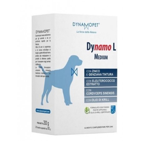 Dynamopet Dynamo L Medium 20 Bustine Da 10 G