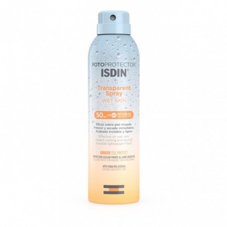 Isdin Fotoprotector Transparent Wet Skin Spray 50+ 250 Ml