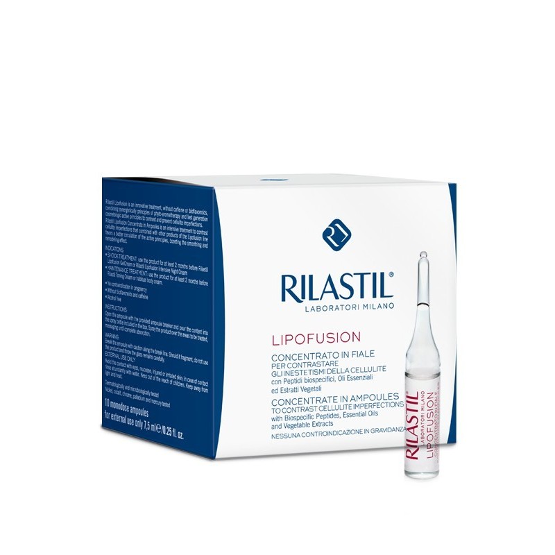 Ist. Ganassini Rilastil Lipofusion 10 Fiale 7,5 Ml