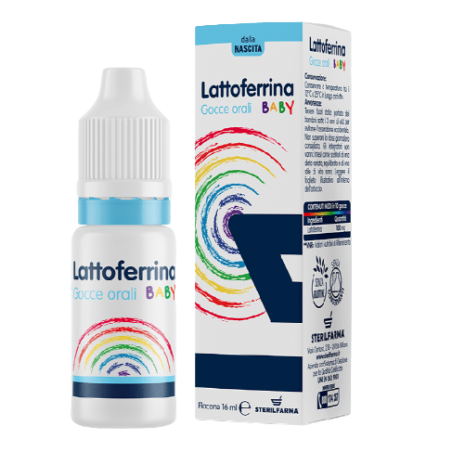 Sterilfarma Lattoferrina Baby Gocce Orali 16 Ml