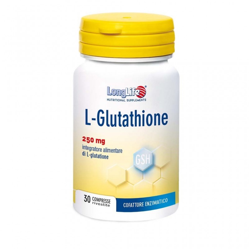 Longlife L-glutathione 250 Mg 30 Compresse