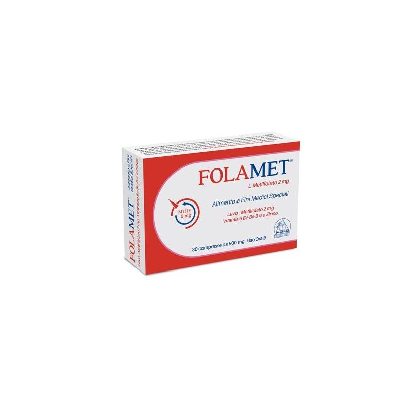 A. B. Pharm Folamet 30 Compresse 500 Mg