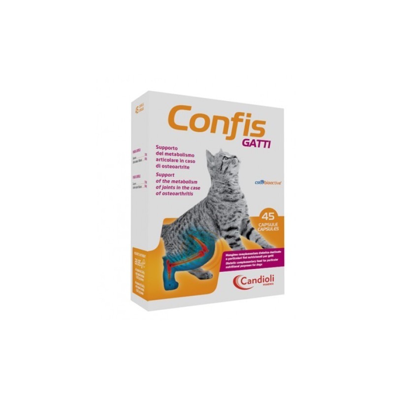 Candioli Ist. Profil. E Farm. Confis Gatti 45 Capsule