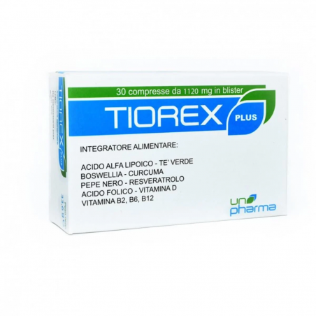 Unopharma Tiorex Plus 20 Compresse