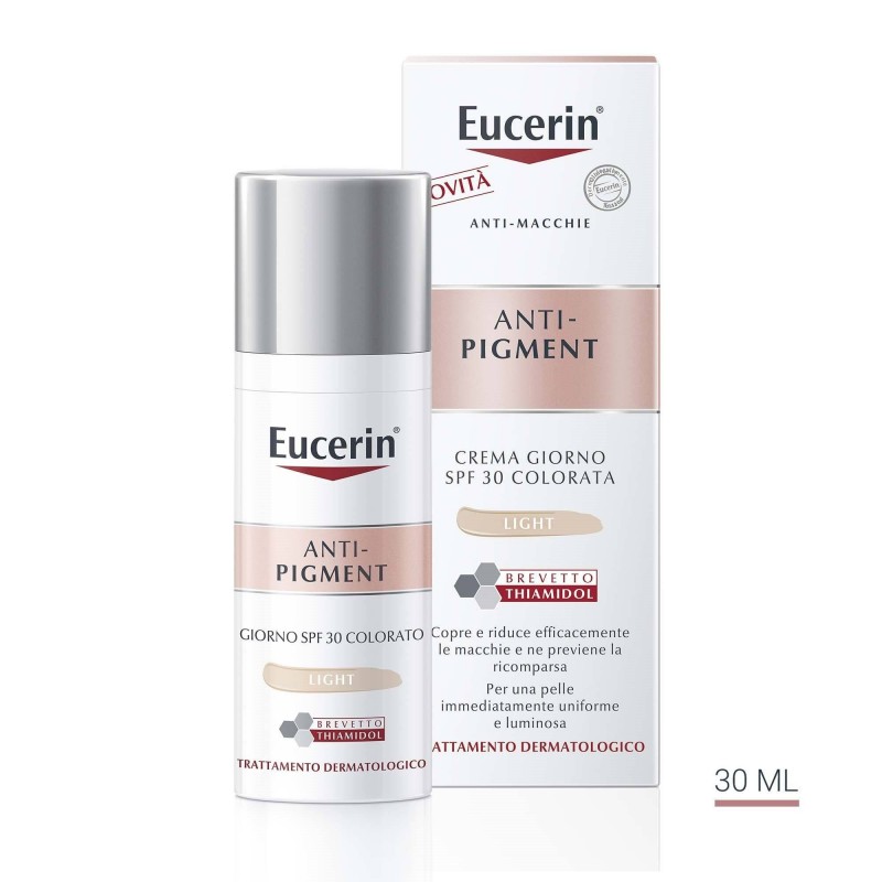 Beiersdorf Eucerin Anti-pigment Giorno Spf30 Colorato Light 50 Ml