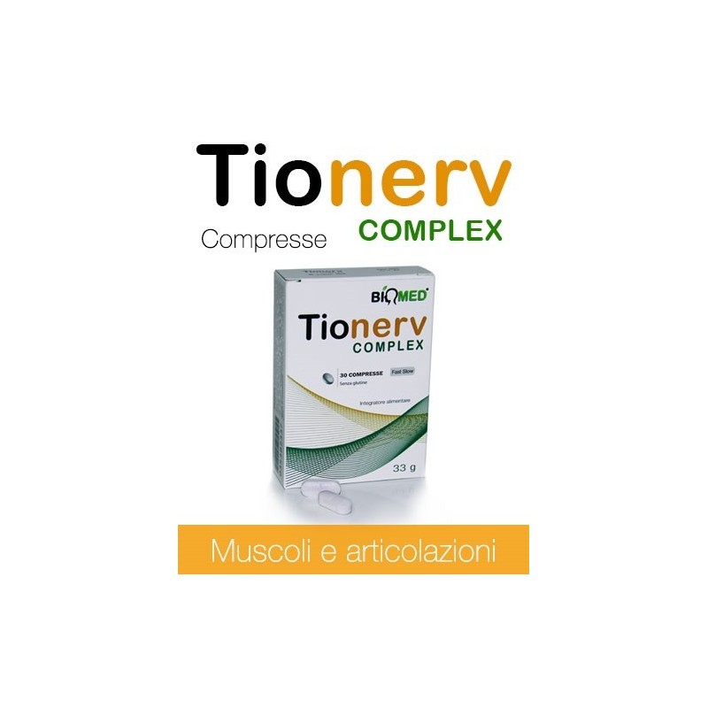 Biomed Tionerv Complex Dol 20 Compresse