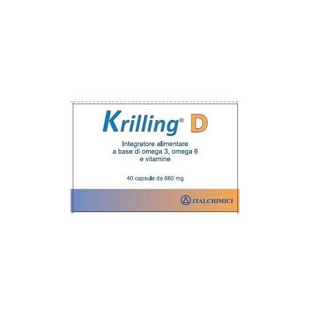 Italchimici Krilling D 40 Capsule