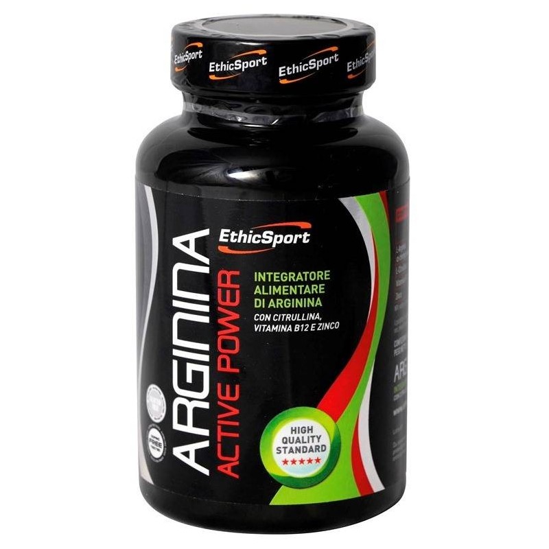 Es Italia Brand Ethicsport Ethicsport Arginina Active Power 90 Compresse Da 1500 Mg