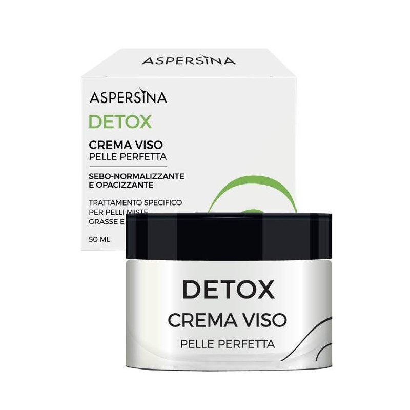 Pharmalife Research Aspersina Detox Crema Viso 50 Ml