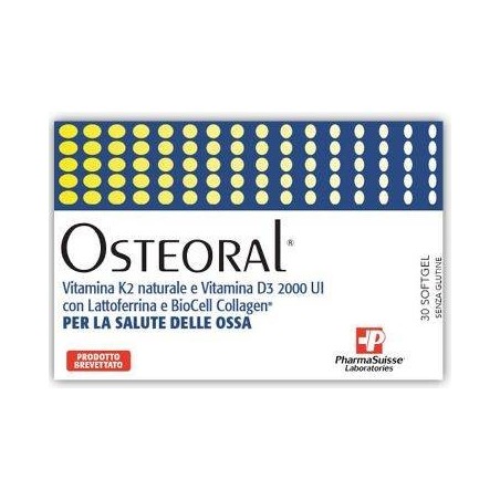 Pharmasuisse Laboratories Osteoral 30 Capsule Molli