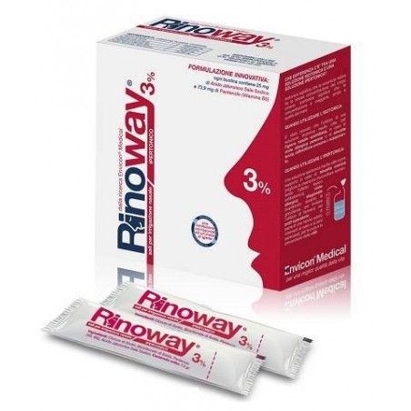 Envicon Medical Rinoway3% Sali Ipertonici 30 Bustine