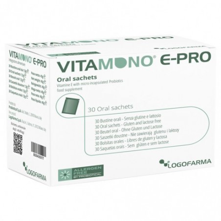 Logofarma Vitamono E Pro 30 Bustine Idrosolubili