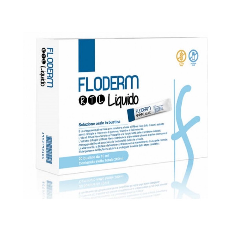 Drex Pharma Floderm Rtl Liquido 20 Bustine 10 Ml