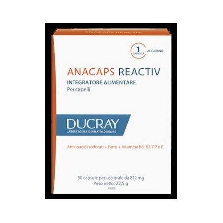 Anacaps Reactiv Ducray 30 Capsule 2017