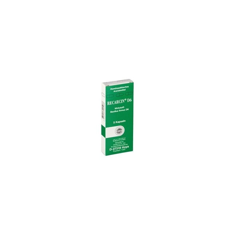 Sanum-kehlbeck Gmbh & Co. Kg Recarcin D6 5 Capsule Sanum