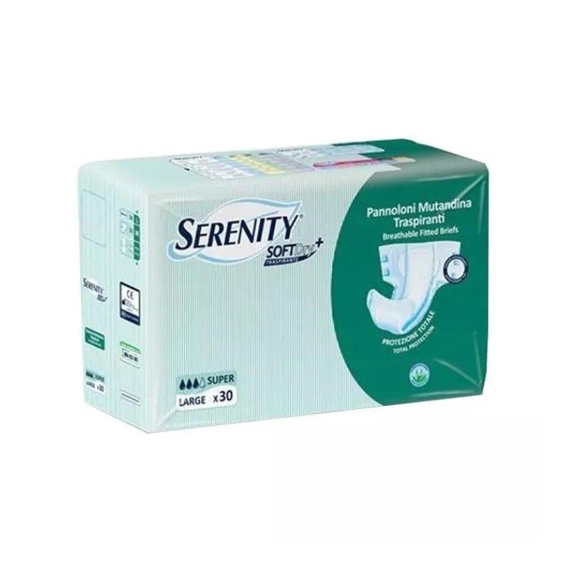 Serenity Pannolone Mutandina Sd Sensitive Super Taglia L 30 Pezzi