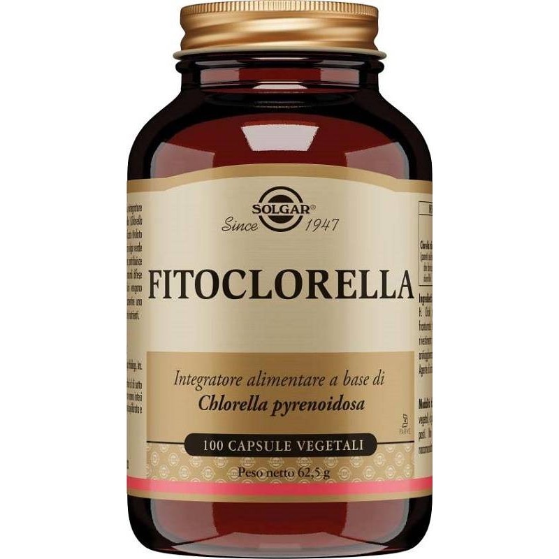 Solgar It. Multinutrient Fitoclorella 100 Capsule