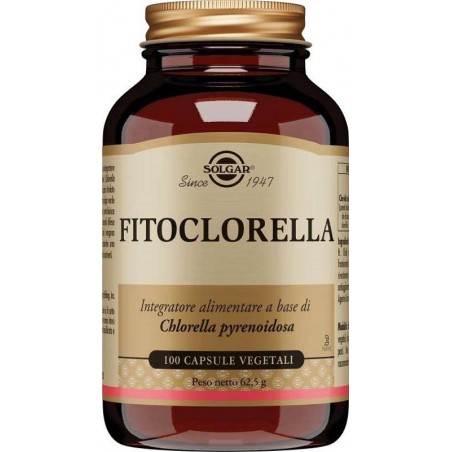 Solgar It. Multinutrient Fitoclorella 100 Capsule