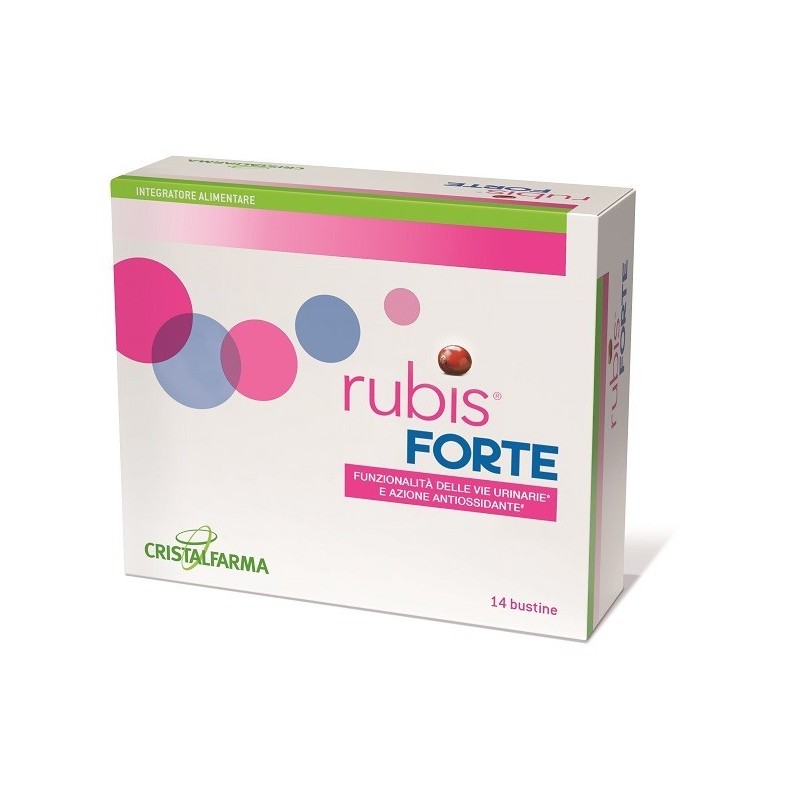 Cristalfarma Rubis Forte 14 Bustine Da 4,3 G