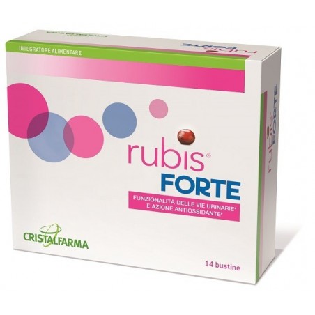 Cristalfarma Rubis Forte 14 Bustine Da 4,3 G