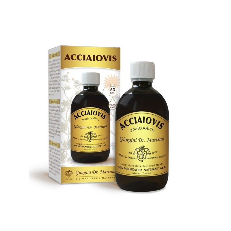 Dr. Giorgini Ser-vis Acciaiovis Liquido Analcoolico 500 Ml