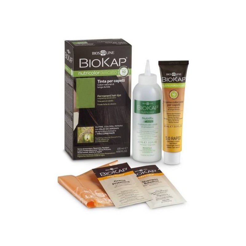 Bios Line Biokap Nutricolor Delicato Rapid 8,03 Biondo Chiaro Naturale 135 Ml