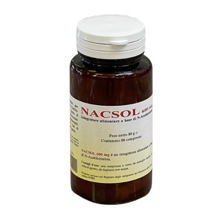 S. G. A. Lab. Nacsol 80 Compresse