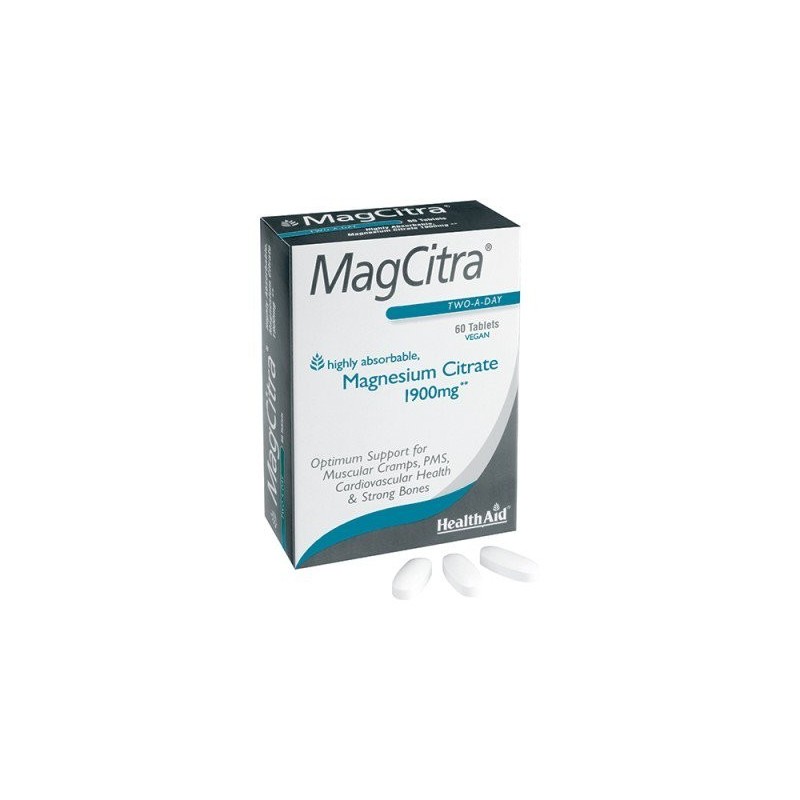 Healthaid Italia Magcitra Magnesio Citrato 60 Compresse