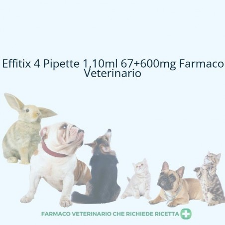 Virbac S. A. Effitix 67 Mg/600 Mg Soluzione Spot-on Per Cani Di Taglia Piccola