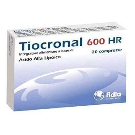 B. L. V. Pharma Group Tiocronal 600 Hr 20 Compresse