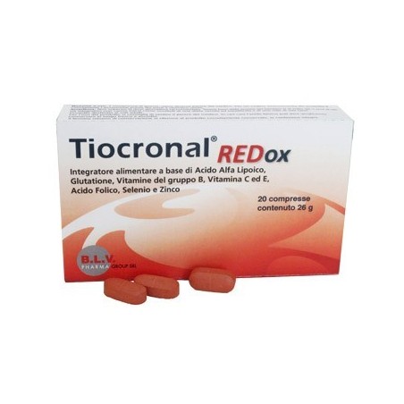 B. L. V. Pharma Group Tiocronal Redox 20 Compresse