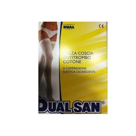 Dual Sanitaly Soc. Benefit Dualsan Calza Antitrombo Senza Tassello 4