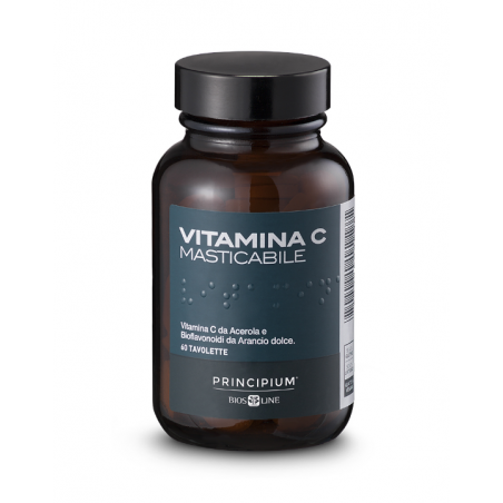 Bios Line Principium Vitamina C Masticabile 120 Compresse Masticabili per le difese immunitarie