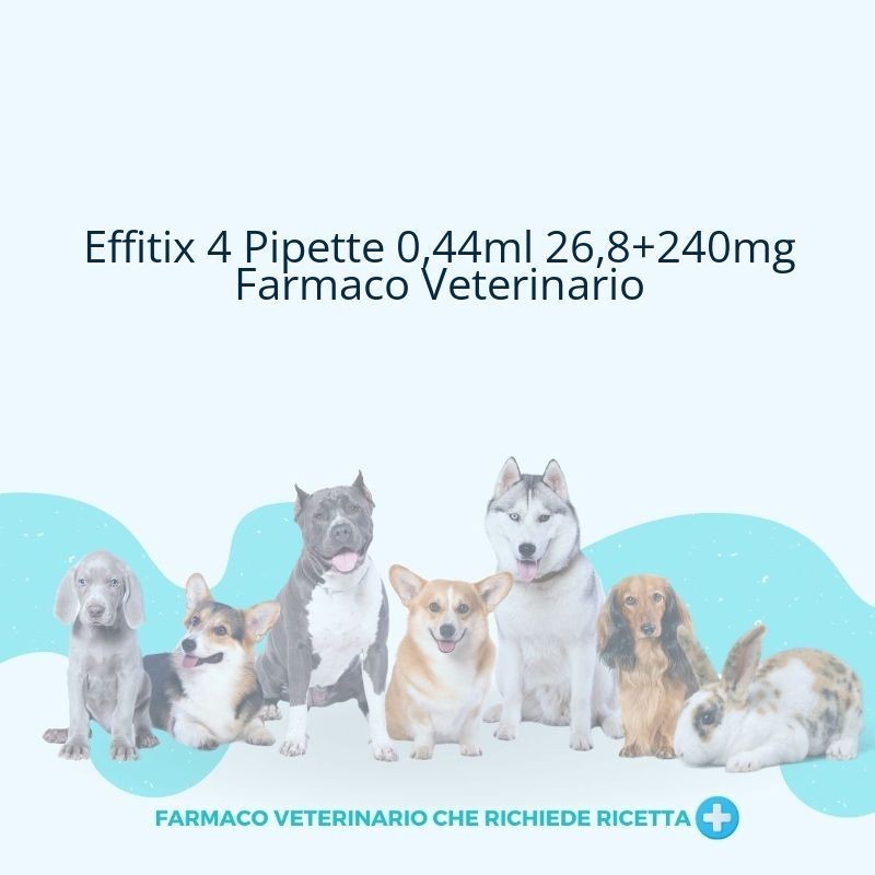 Virbac S. A. Effitix 26.8 Mg/240 Mg Soluzione Spot-on Per Cani Di Taglia Molto Piccola