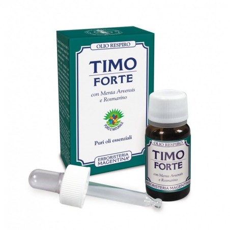 Erboristeria Magentina Timo Forte Olio Respiro 10 Ml