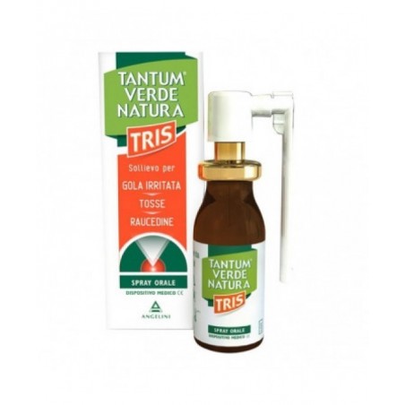 Tantum Verde Natura Tris Spray Orale 15 ml Angelini