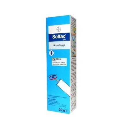 Bayer Cropscience Solfac Gel Scarafaggi 20 G