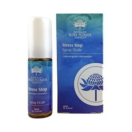 Bush Biotherapies Pty Australian Bush Flower Essences Stress Stop Vaporizzatore 50 Ml