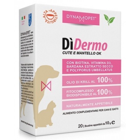 Dynamopet Didermo 20 Bustine 10 G