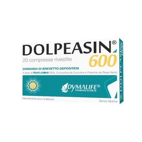 Dymalife Pharmaceutical Dolpeasin 600 20 Compresse Rivestite