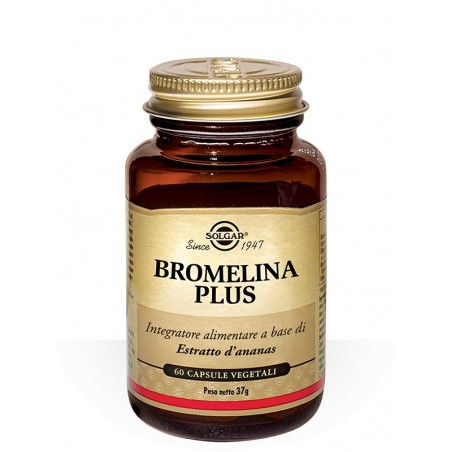 Solgar It. Multinutrient Bromelina Plus 60 Capsule