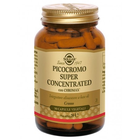 Solgar It. Multinutrient Picocromo Superconcentrato 90 Capsule Vegetali