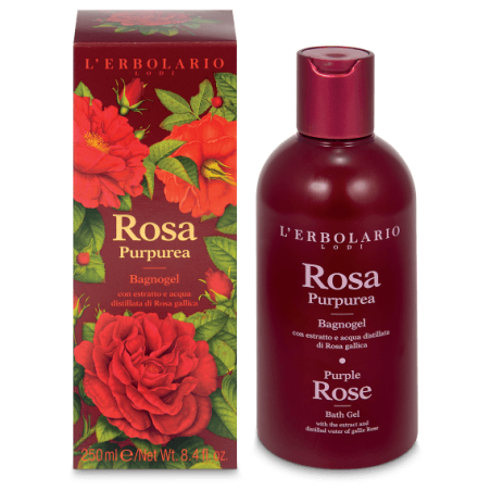 L'erbolario Rosa Purpurea Bagnogel 250 Ml