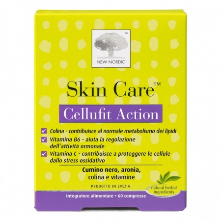 New Nordic Skin Care Cellufit Action 60 Compresse