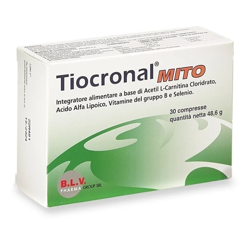 B. L. V. Pharma Group Tiocronal Mito 30 Compresse